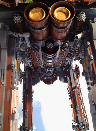 Illustration for article titled Steampunk Star Wars AT-AT Would Be The Slowest Thing In The Galaxy
